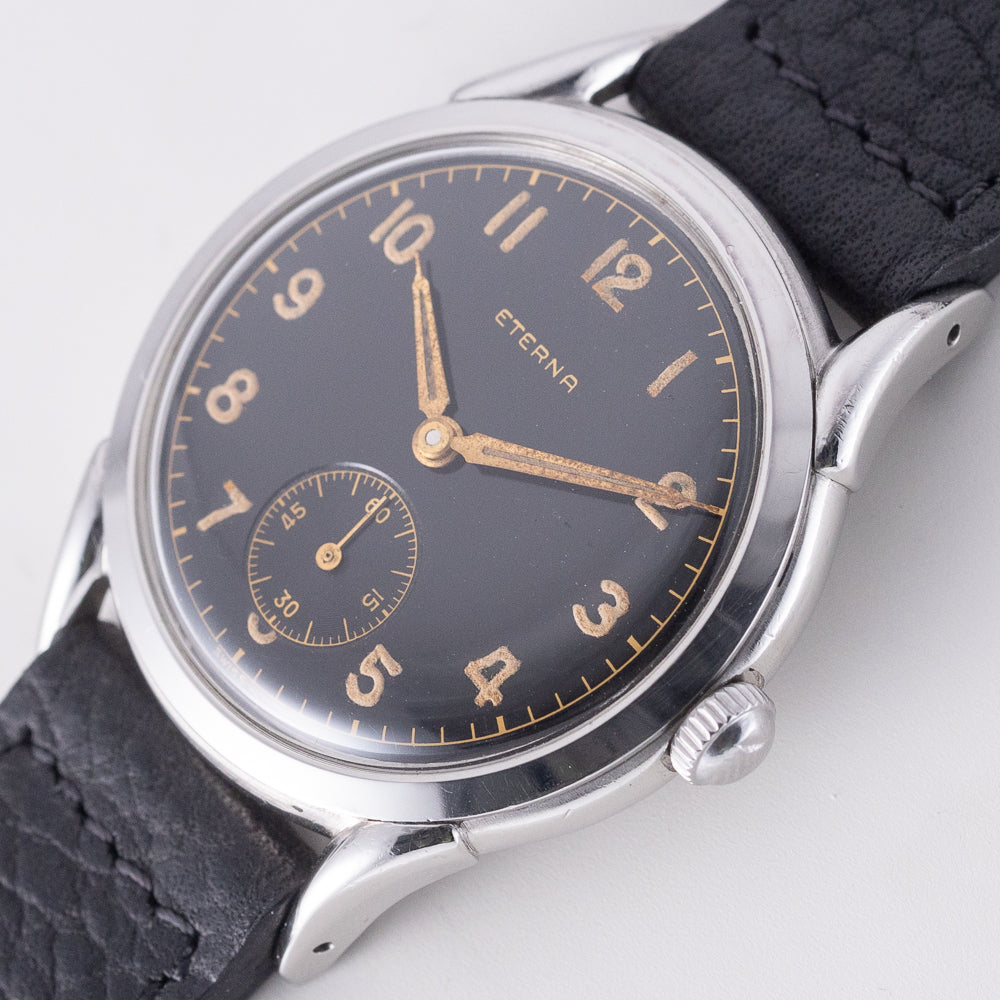 ETERNA Cal.1137T Black Gilt Dial