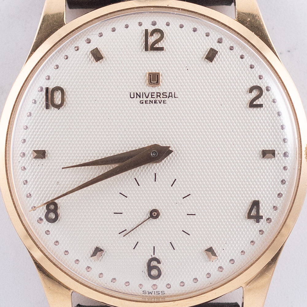 UNIVERSAL GENEVE 37mm Jumbo Ref.112174 18K Yellow Gold