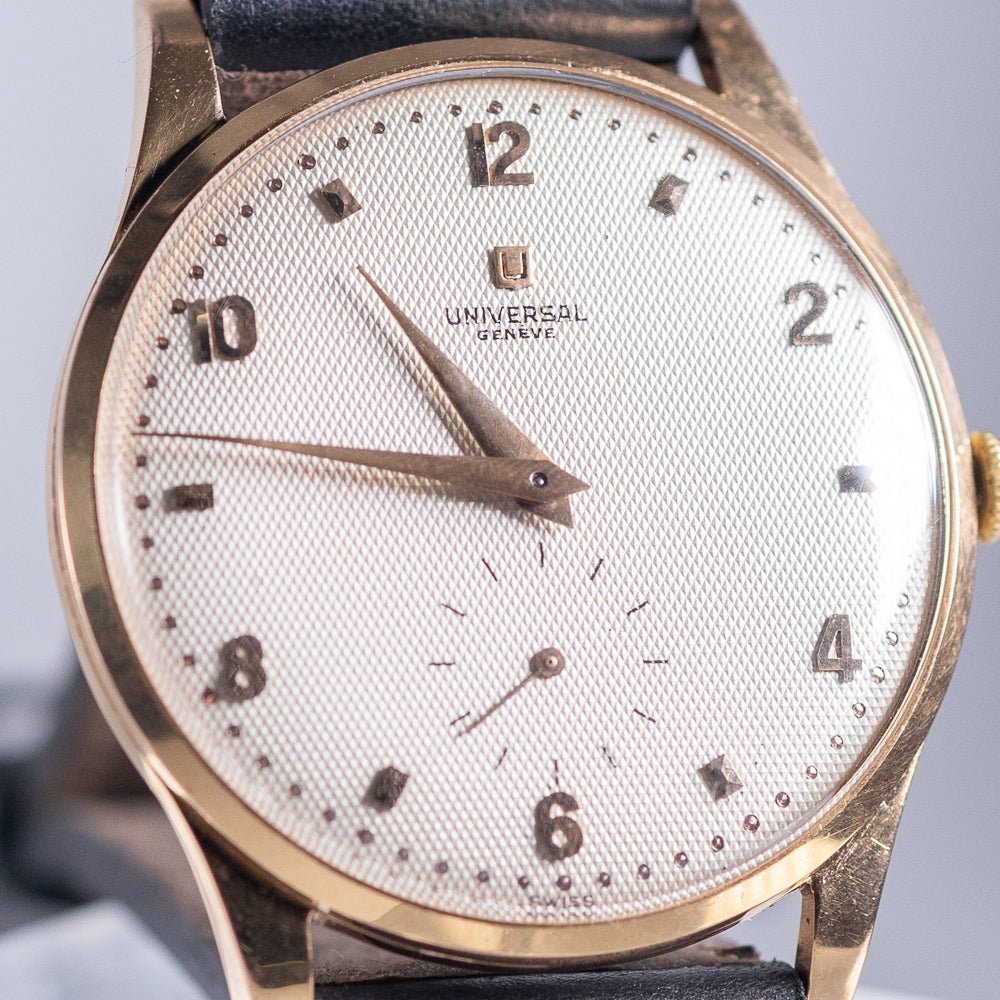 UNIVERSAL GENEVE 37mm Jumbo Ref.112174 18K Yellow Gold