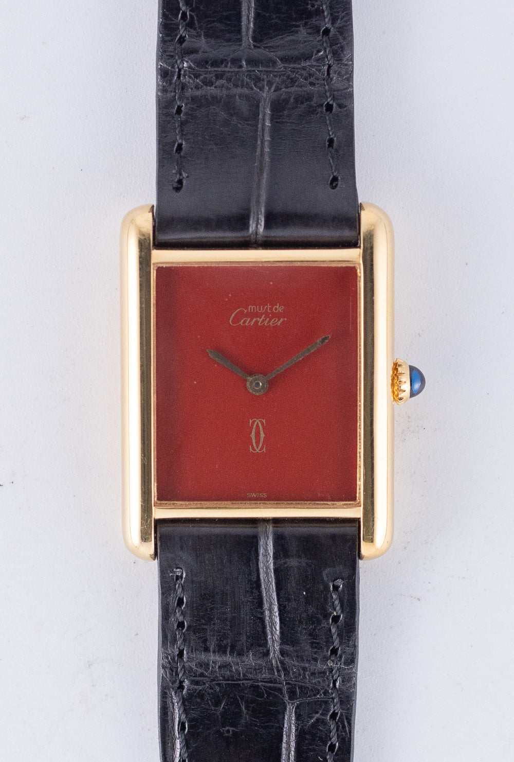 CARTIER LM MUST DE TANK RED