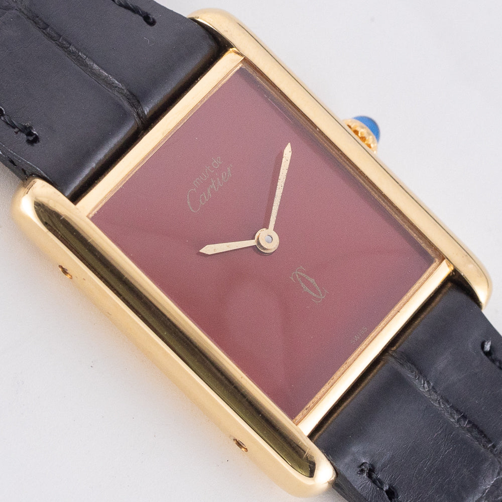 CARTIER LM MUST DE TANK RED
