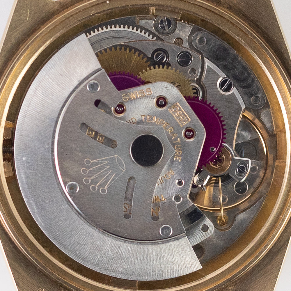 ROLEX DATEJUST Ultra rare Minute Line with a mirror finish Ref.1601 w.Chronometer Certificate
