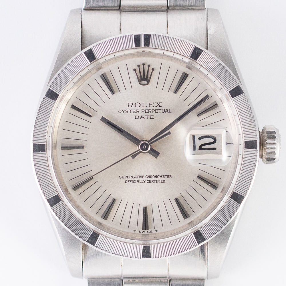 ROLEX OYSTER PERPETUAL DATE RADIAL DIAL Ref.1501 BOX