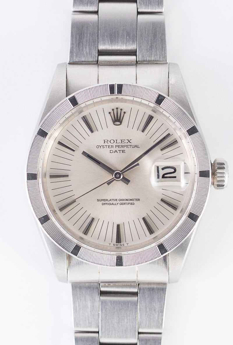 ROLEX OYSTER PERPETUAL DATE RADIAL DIAL Ref.1501 BOX