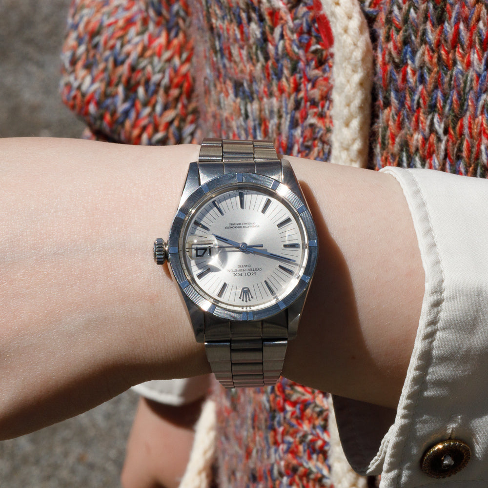 ROLEX OYSTER PERPETUAL DATE RADIAL DIAL Ref.1501 BOX