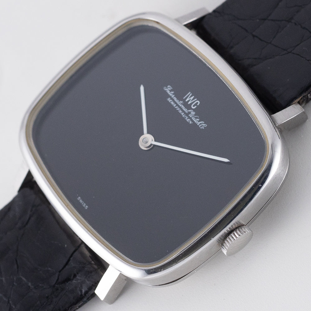 IWC Ref.2583 Black Mirror Dial NEW OLD STOCK – TIMEANAGRAM