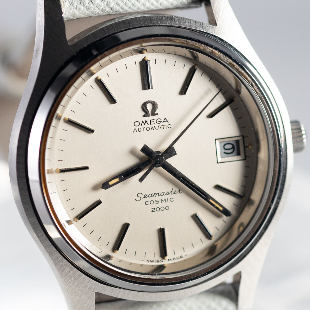 切銀　天正 OMEGA SEAMASTER COSMIC 2000 REF.166.128 – TIMEANAGRAM