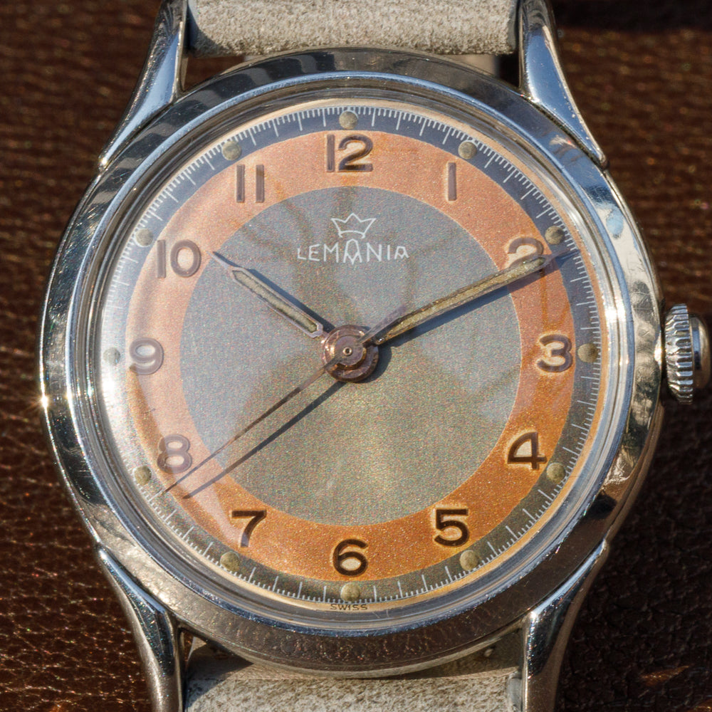 LEMANIA REF.280 PINK × GREY Dial