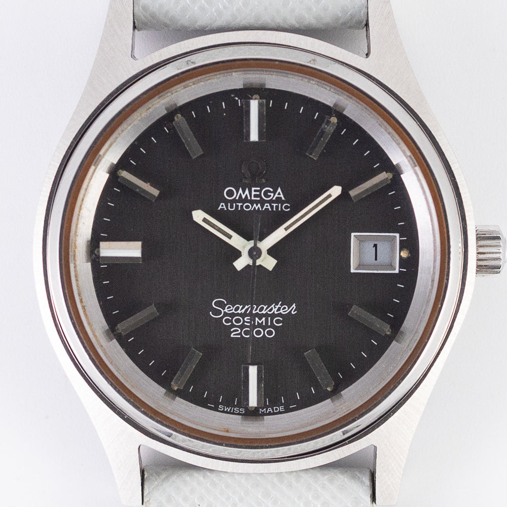 美品稼働OMEGA オメガ シーマスターCOSMIC2000 OMEGA SEAMASTER COSMIC 2000 REF.166.132 – TIMEANAGRAM
