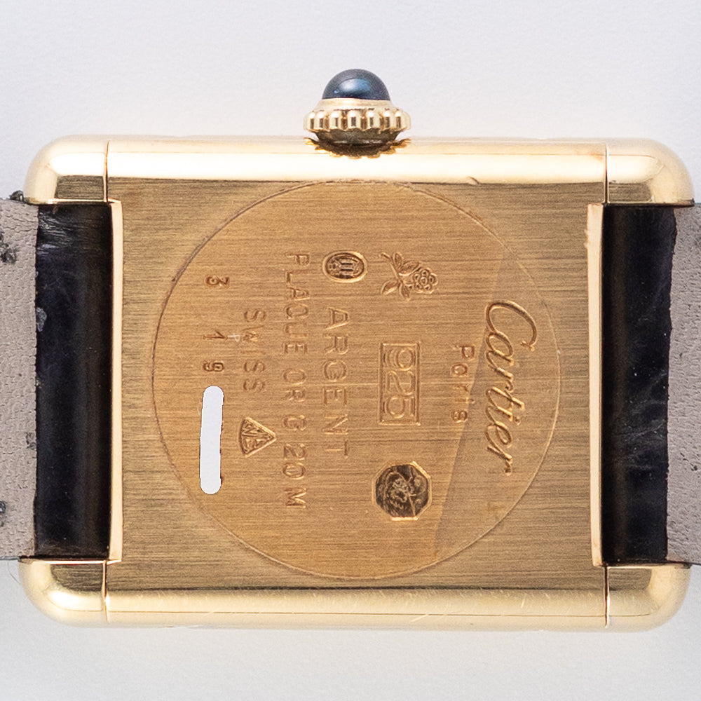 CARTIER SM Must de tank Cal.78-1 BOX and Warranty Card