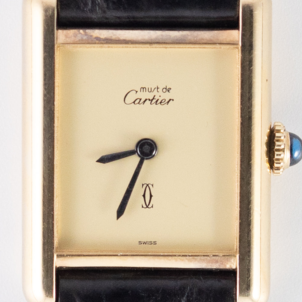 CARTIER SM Must de tank Cal.78-1 BOX and Warranty Card – TIMEANAGRAM