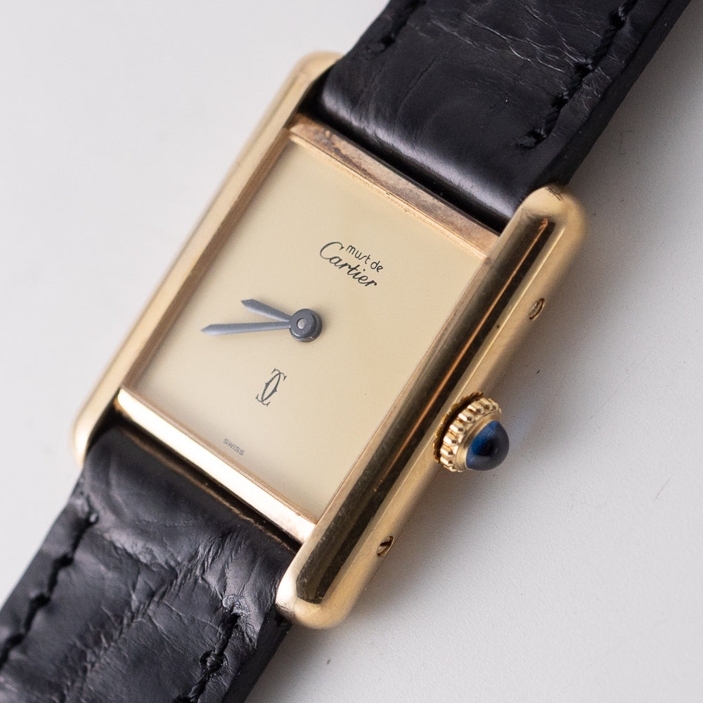 CARTIER SM Must de tank Cal.78-1 BOX and Warranty Card – TIMEANAGRAM