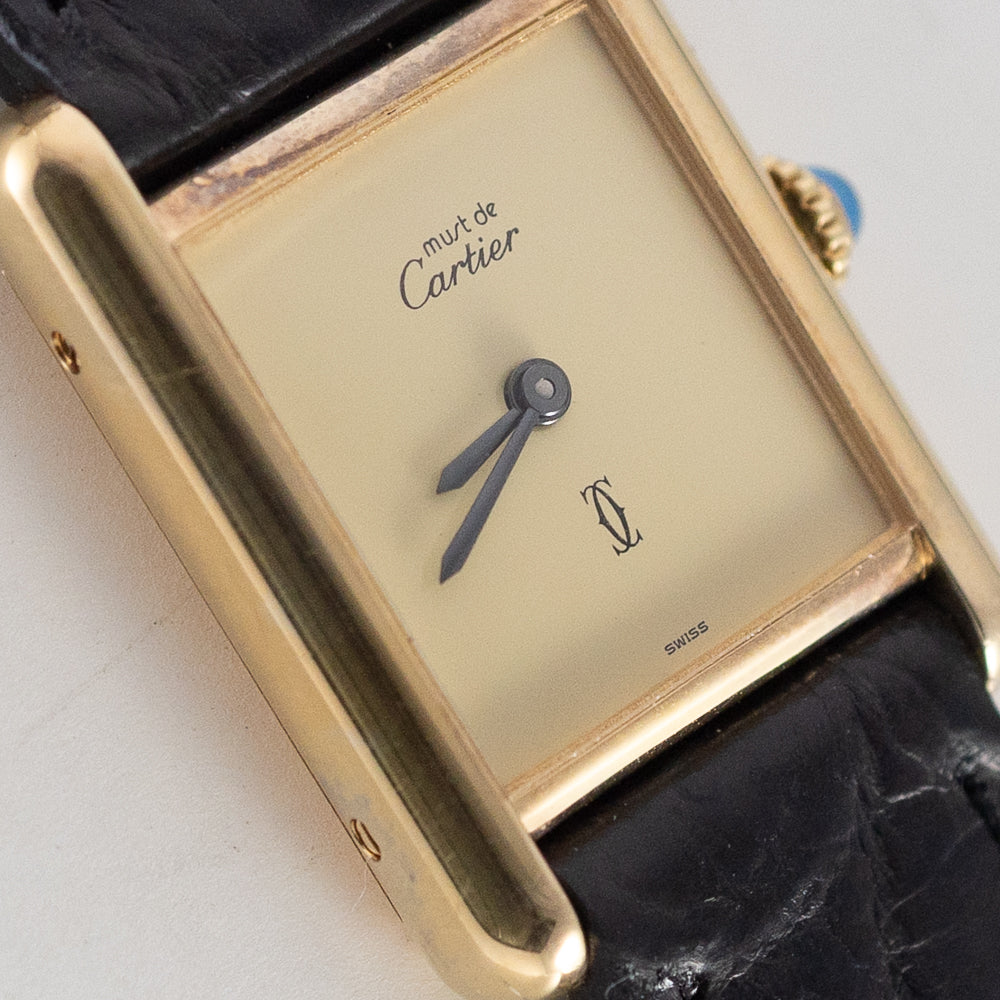 CARTIER SM Must de tank Cal.78-1 BOX and Warranty Card – TIMEANAGRAM
