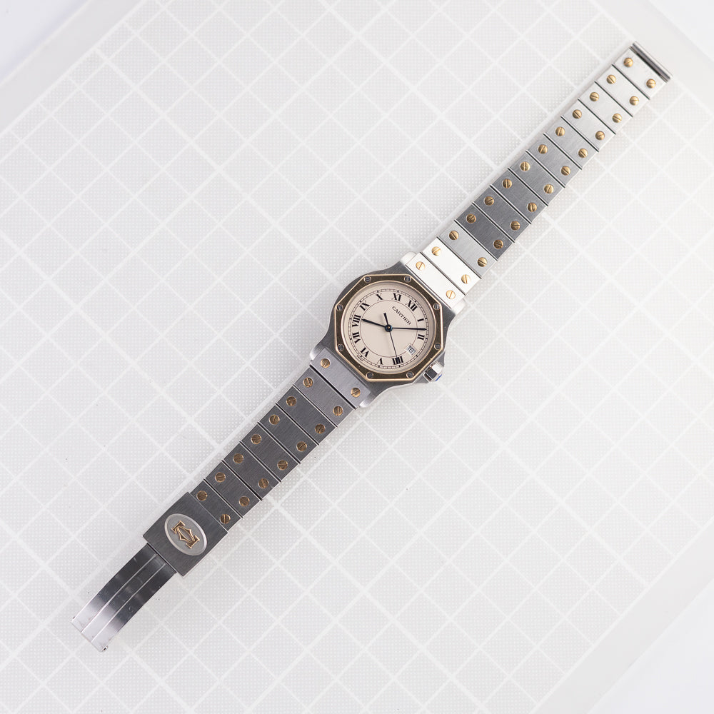 CARTIER LM SANTOS OCTAGON Ref.187902