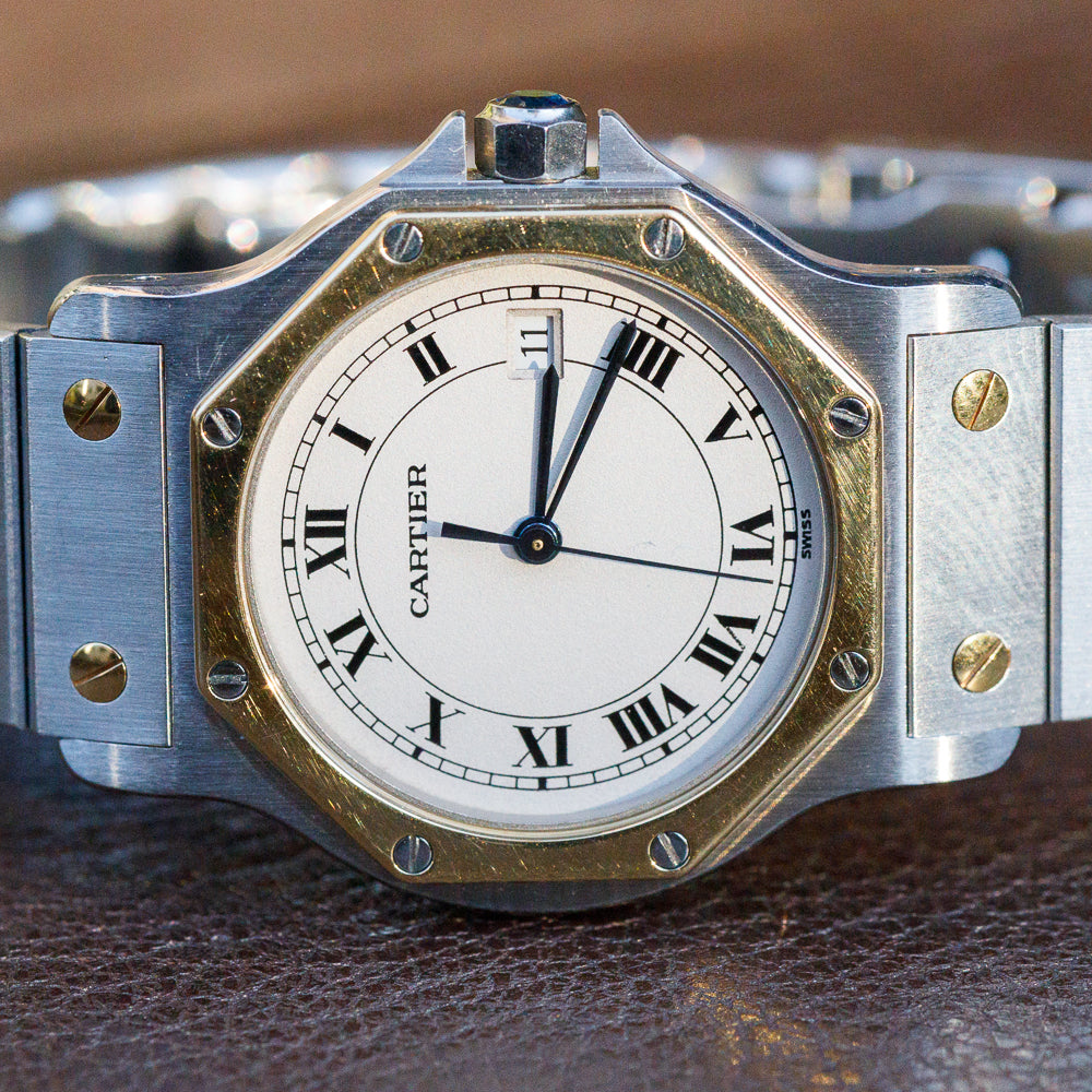 CARTIER LM SANTOS OCTAGON Ref.187902
