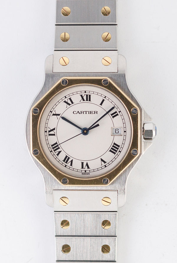 CARTIER LM SANTOS OCTAGON Ref.187902