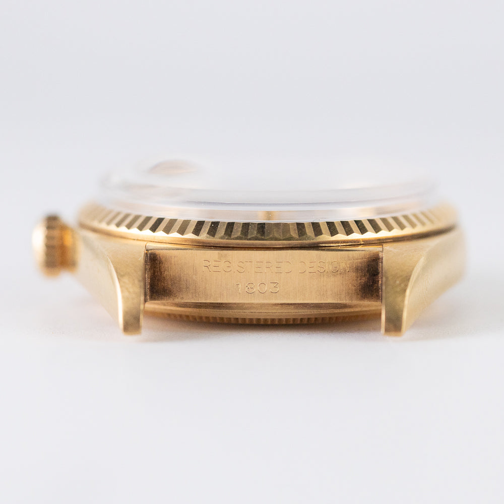 ROLEX DAY-DATE Ref.1803 Linen with BOX and Double Warranty Papers