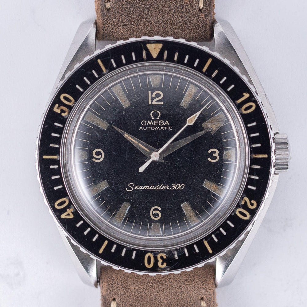 OMEGA Seamaster 300 the twisted-lug Ref.165.024-63 Extract from the Archives