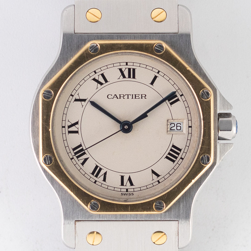 CARTIER LM SANTOS OCTAGON Ref.187902