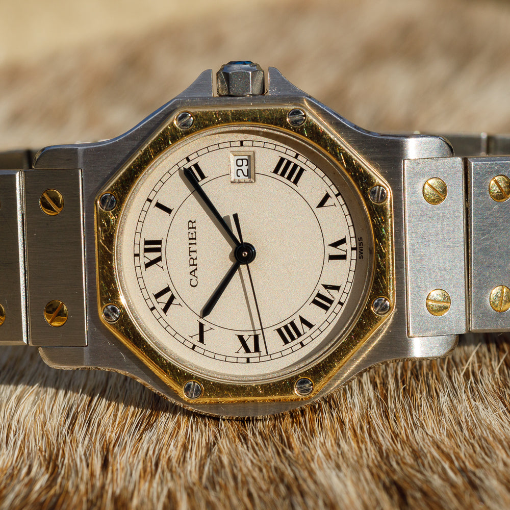 CARTIER LM SANTOS OCTAGON Ref.187902