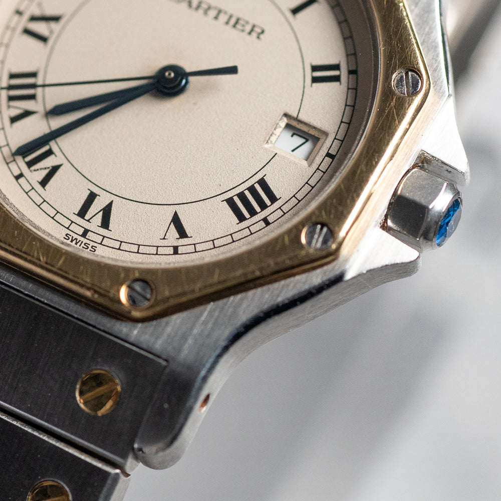 CARTIER LM SANTOS OCTAGON Ref.187902