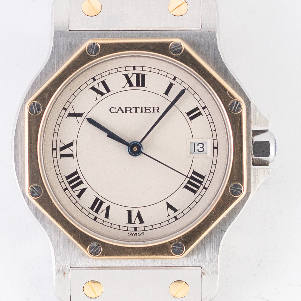 CARTIER LM SANTOS OCTAGON Ref.187902 – TIMEANAGRAM
