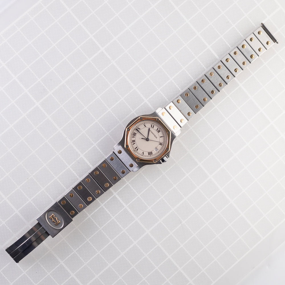 CARTIER LM SANTOS OCTAGON Ref.187902