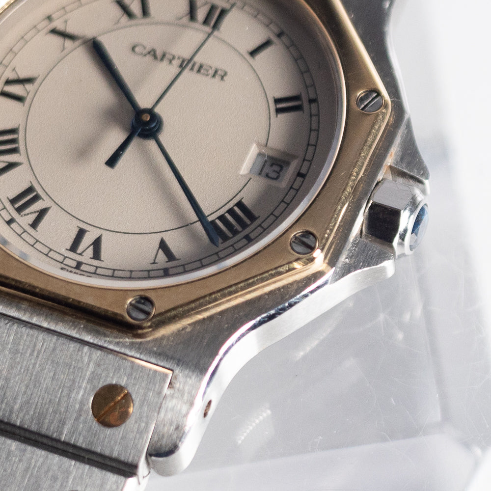 CARTIER LM SANTOS OCTAGON Ref.187902