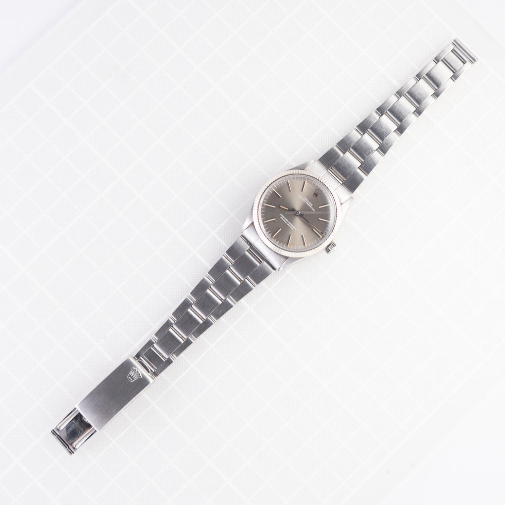 ROLEX OYSTER PERPETUAL London Sky SIGMA DIAL Ref.1005 BOX Warranty
