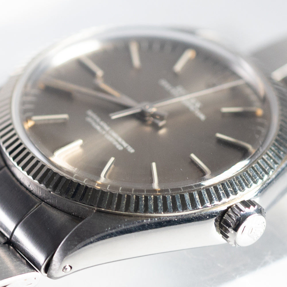 ROLEX OYSTER PERPETUAL London Sky SIGMA DIAL Ref.1005 BOX Warranty Paper