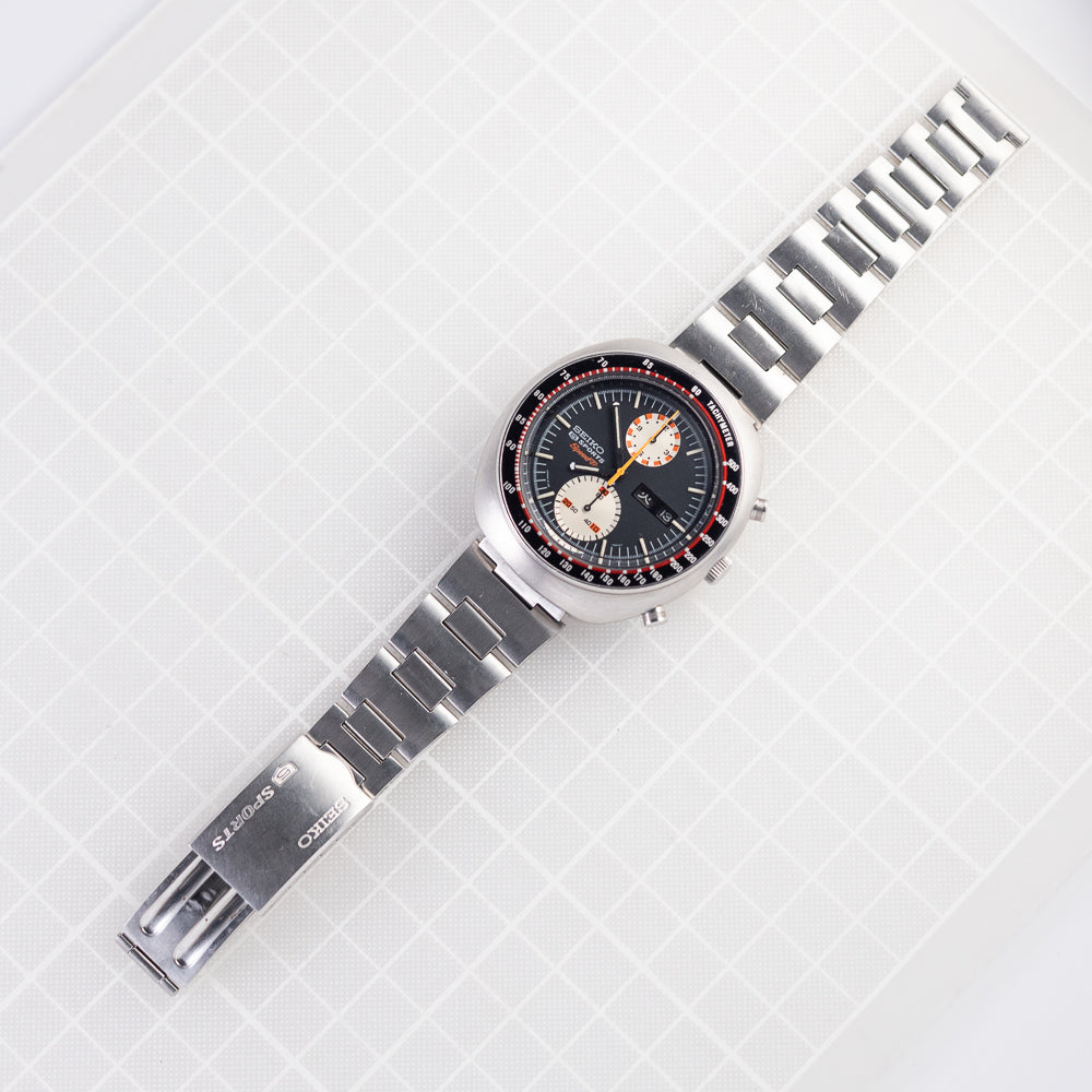 超熱 Sports 5 SEIKO Speed TIMEANAGRAM – JDM Ref.6138-0011 Timer 時計