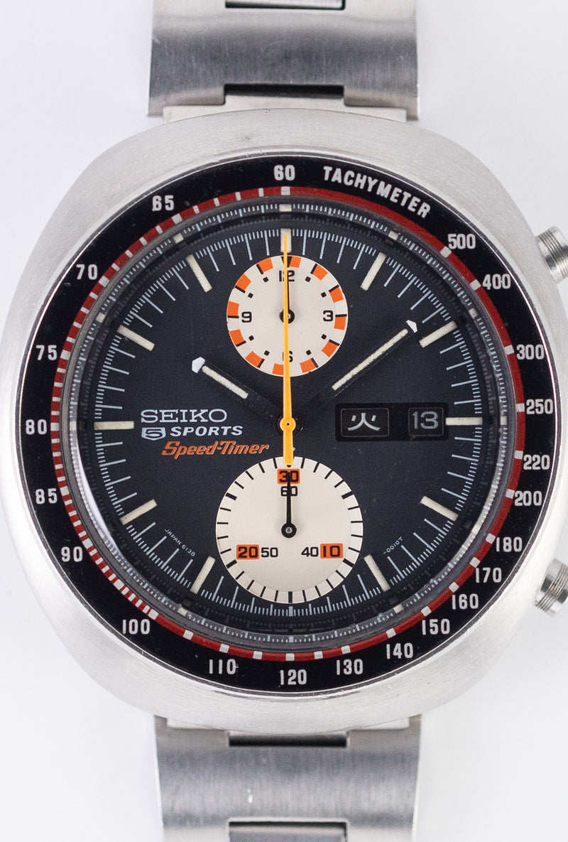 ショップレビュー ランキング Sports 5 SEIKO Speed TIMEANAGRAM – JDM Ref.6138-0011 Timer 時計