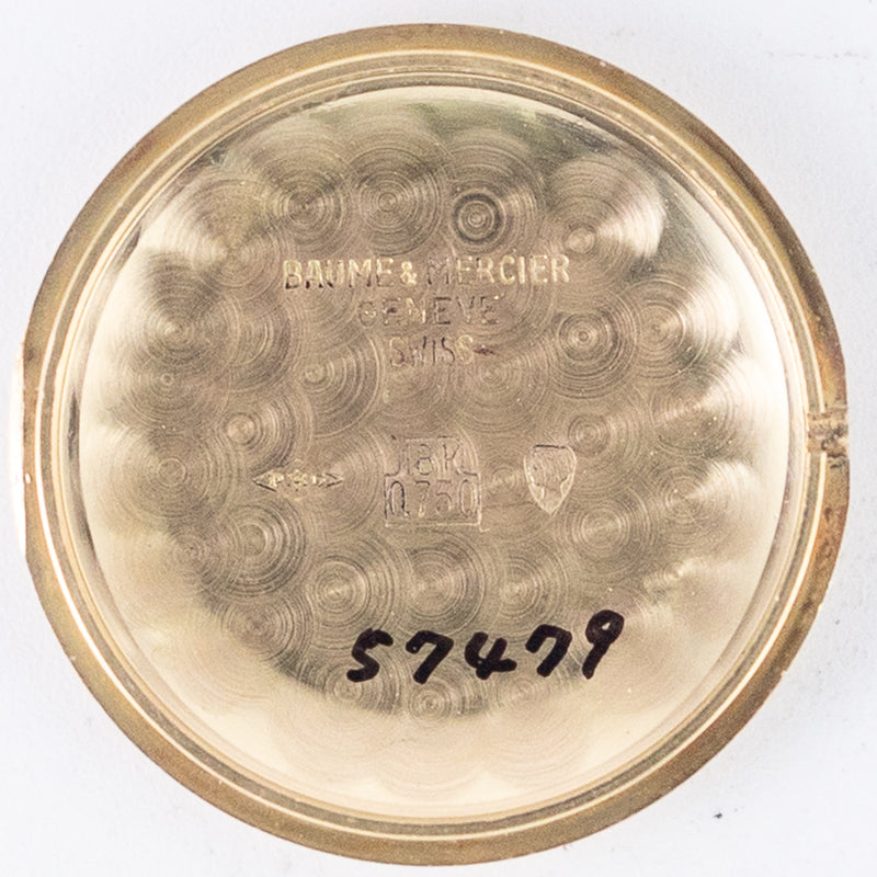 BAUME & MERCIER 18K Yellow Gold Malachite - Like