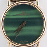 BAUME & MERCIER 18K Yellow Gold Malachite - Like