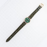 BAUME & MERCIER 18K Yellow Gold Malachite - Like