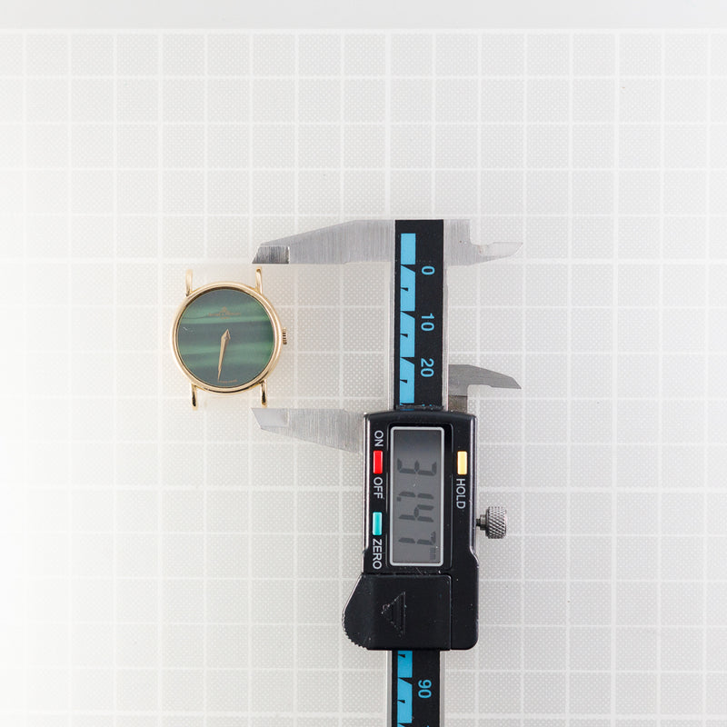 BAUME & MERCIER 18K Yellow Gold Malachite - Like