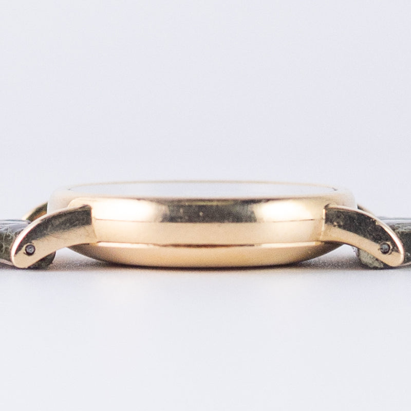 BAUME & MERCIER 18K Yellow Gold Malachite - Like