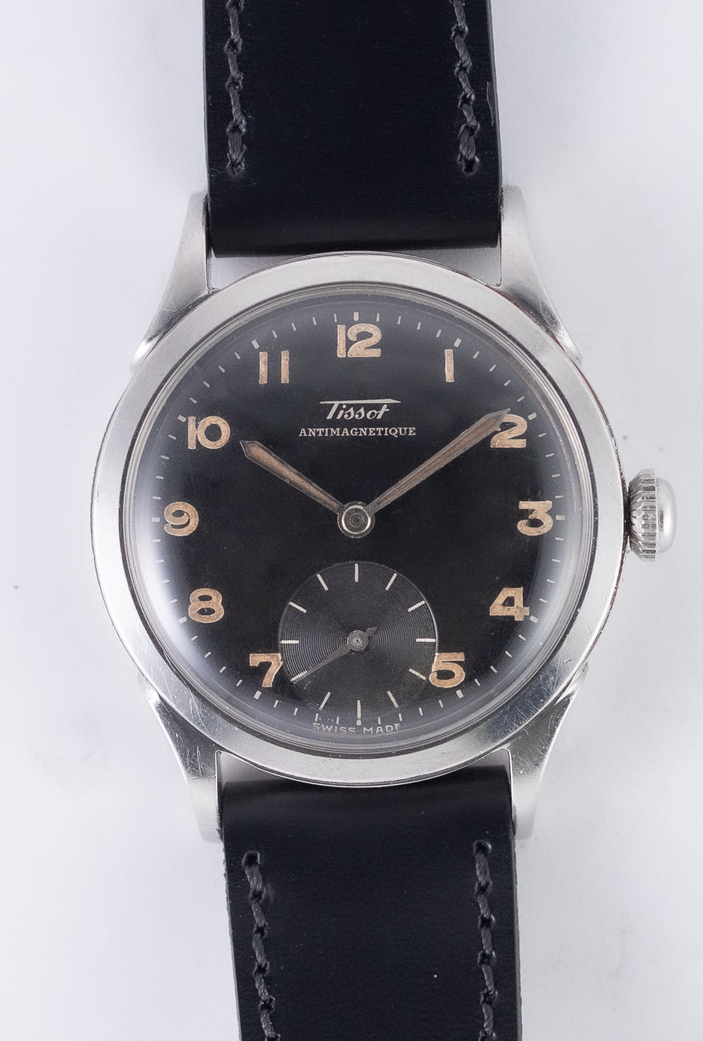 TISSOT Black Gilt Dial Ref.6701-12N