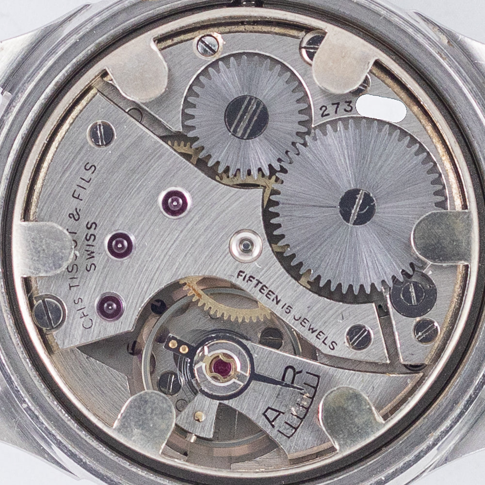 TISSOT Black Gilt Dial Ref.6701-12N
