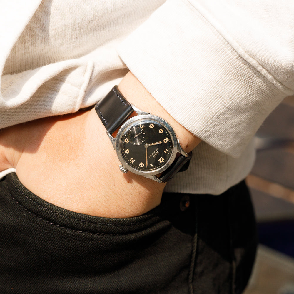 TISSOT Black Gilt Dial Ref.6701-12N
