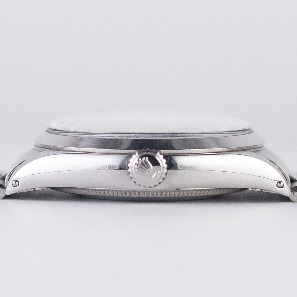 ROLEX OYSTER PERPETUAL Ref.1002 Grey Dial With BOX and Paper, Tag