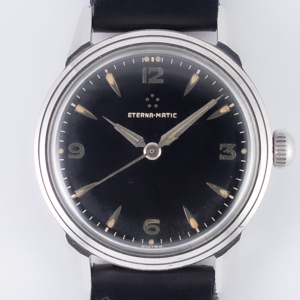 ETERNA Midsize Cal.1411U Black Gilt Dial