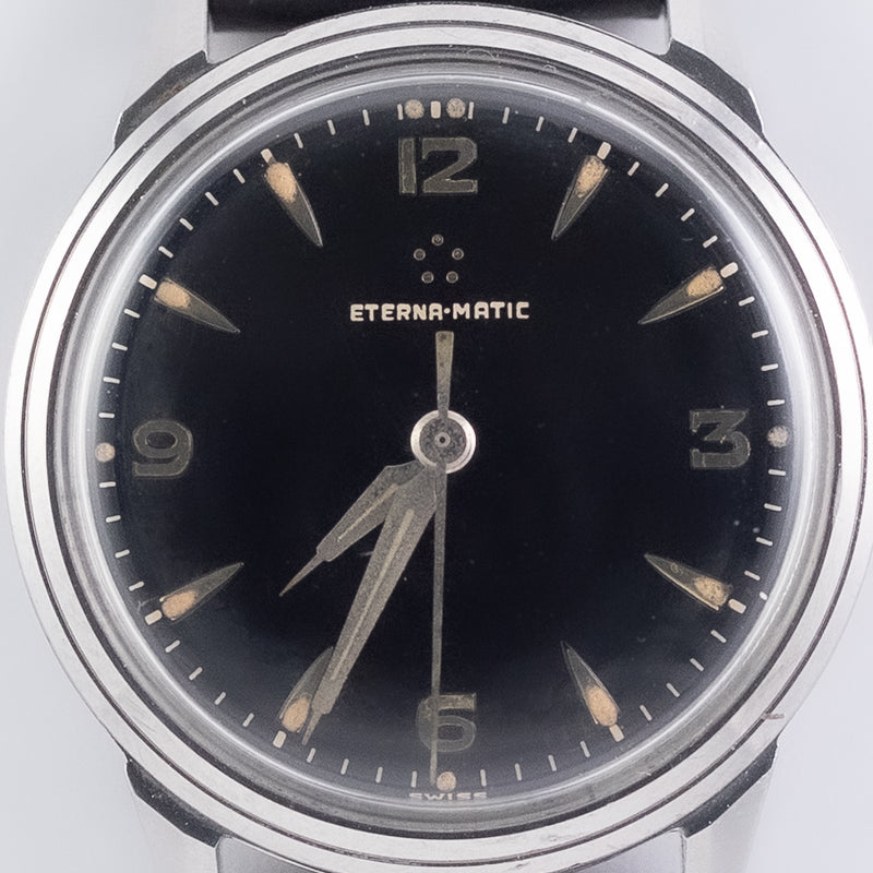 ETERNA Midsize Cal.1411U Black Gilt Dial