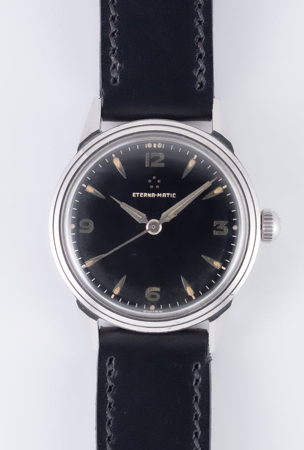 ETERNA Midsize Cal.1411U Black Gilt Dial