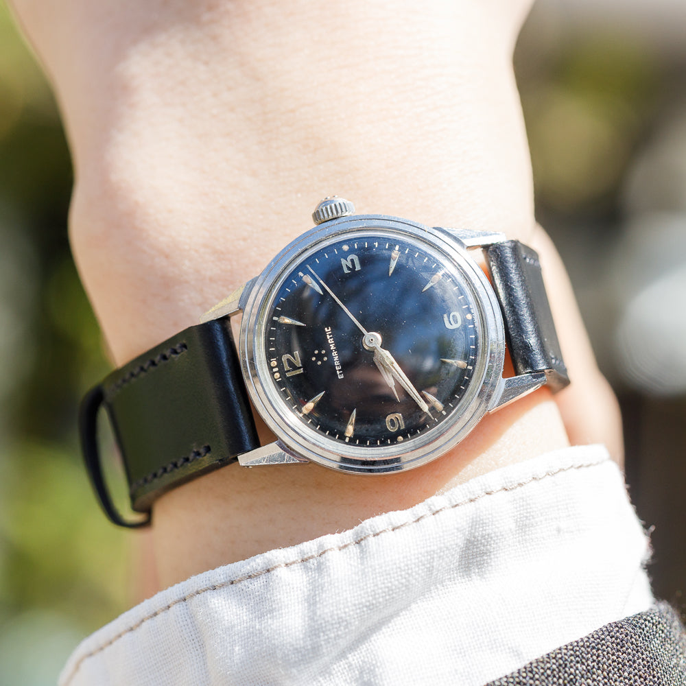 ETERNA Midsize Cal.1411U Black Gilt Dial