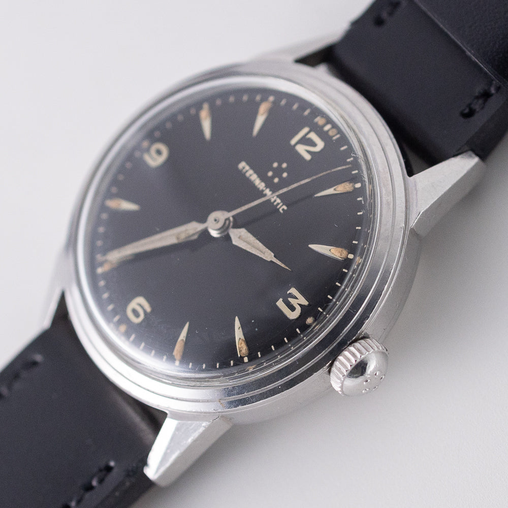 ETERNA Midsize Cal.1411U Black Gilt Dial