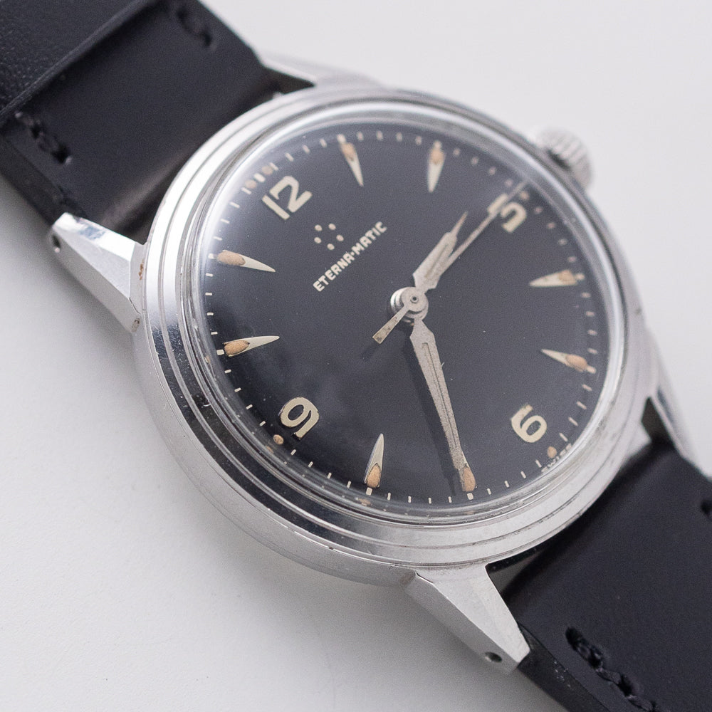 ETERNA Midsize Cal.1411U Black Gilt Dial