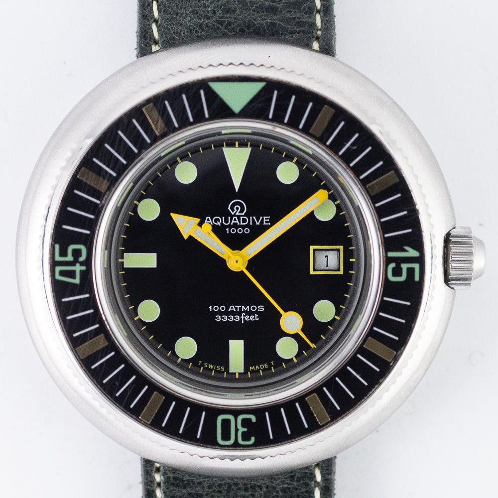 Diver Aquadive 1000 AQUADIVE 1000 – TIMEANAGRAM