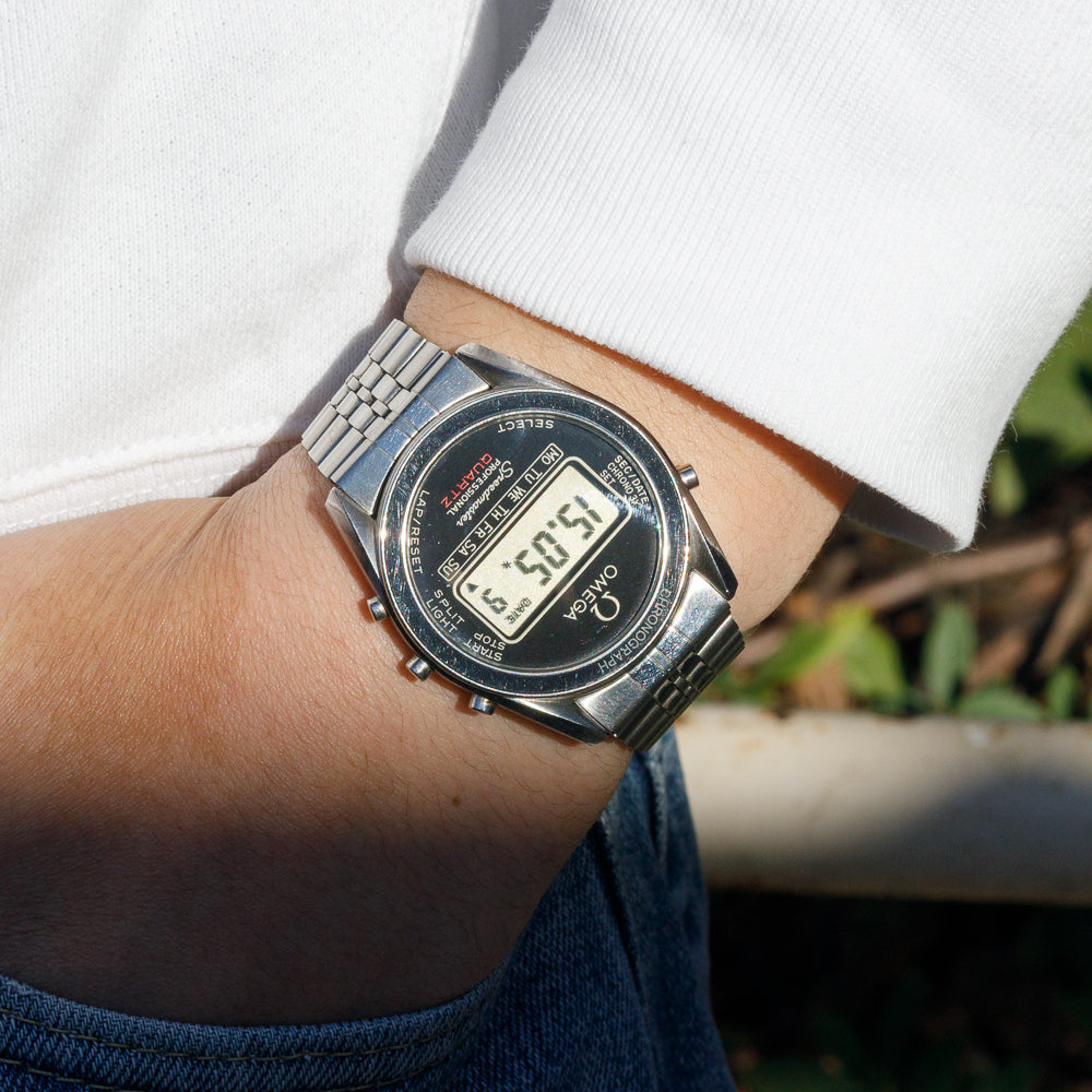 OMEGA SPEEDMASTER professional Digital LCD Ref.186.0004