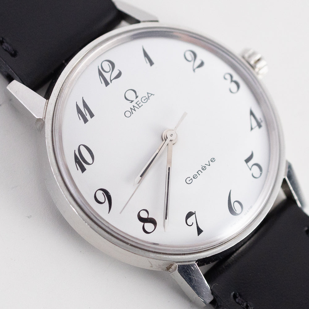 OMEGA Geneve  White Roman Ref.135.011 BOX